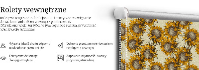 Tournesol pour fenêtre d’intérieur