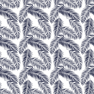 Store enrouleur feuilles de fougère