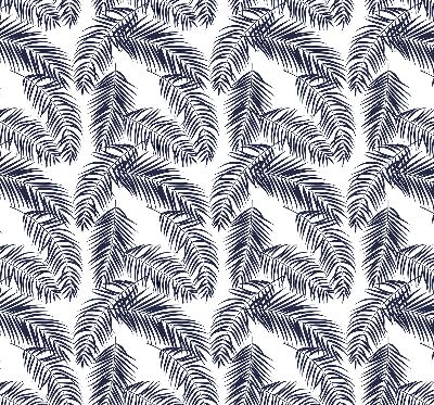 Store enrouleur feuilles de fougère