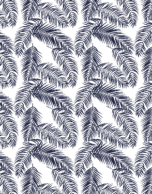Store enrouleur feuilles de fougère