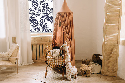 Store enrouleur feuilles de fougère