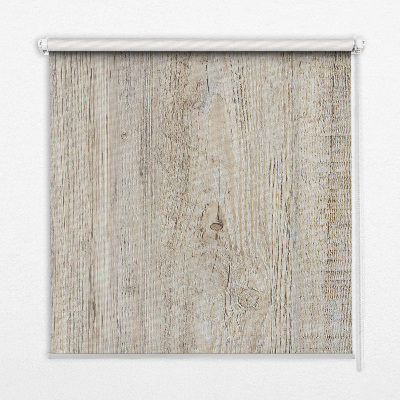 Store intérieur fenêtre en bois clair