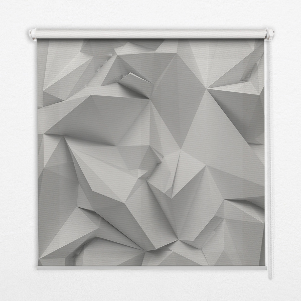 Store enrouleur mur en papier 3D