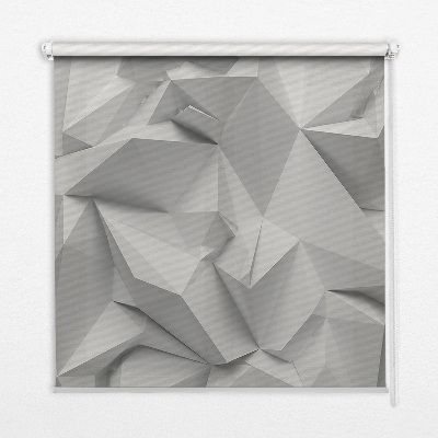 Store enrouleur mur en papier 3D