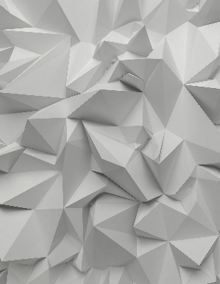 Store enrouleur mur en papier 3D