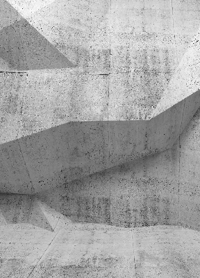 Store intérieur fenêtre en mur en pierre 3D