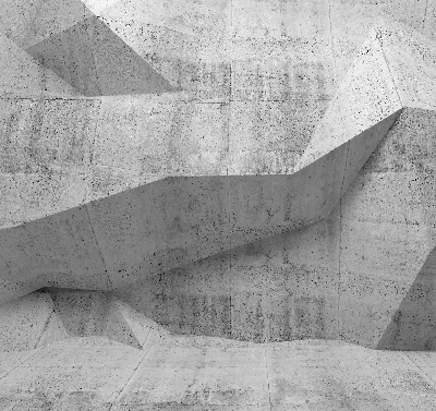 Store intérieur fenêtre en mur en pierre 3D
