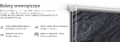 Store intérieur fenêtre texture noire