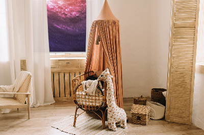 Store intérieur fenêtre galaxie