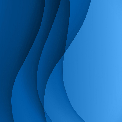 Store intérieur fenêtre vagues bleues