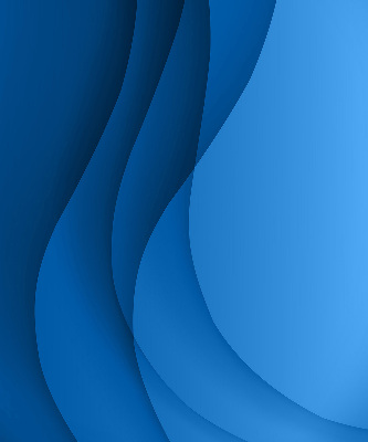 Store intérieur fenêtre vagues bleues