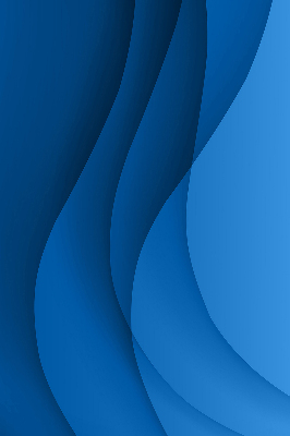 Store intérieur fenêtre vagues bleues