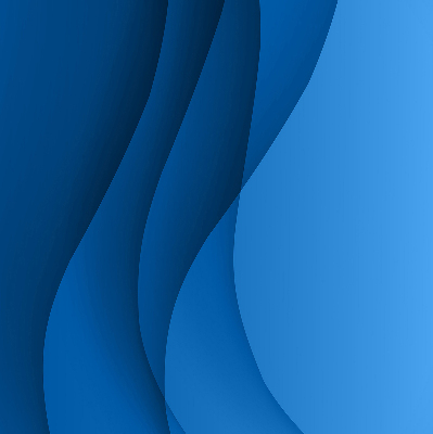 Store intérieur fenêtre vagues bleues