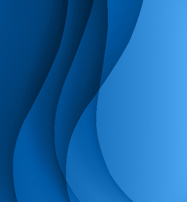 Store intérieur fenêtre vagues bleues