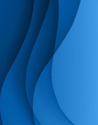 Store intérieur fenêtre vagues bleues