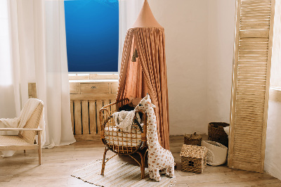 Store intérieur de couleur bleue