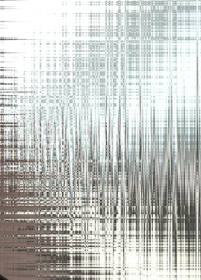 Store intérieur fenêtre miroir abstraction