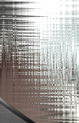 Store intérieur fenêtre miroir abstraction