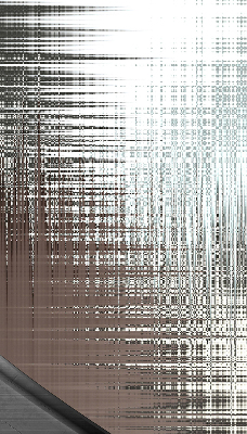Store intérieur fenêtre miroir abstraction