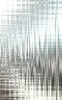 Store intérieur fenêtre miroir abstraction