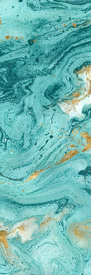 Store intérieur en granit turquoise