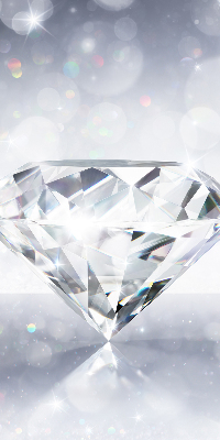 Store intérieur fenêtre en diamants