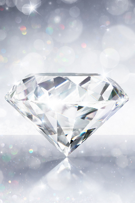 Store intérieur fenêtre en diamants