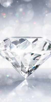 Store intérieur fenêtre en diamants