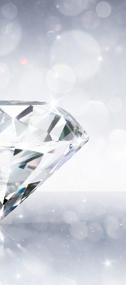 Store intérieur fenêtre en diamants