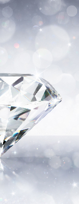 Store intérieur fenêtre en diamants