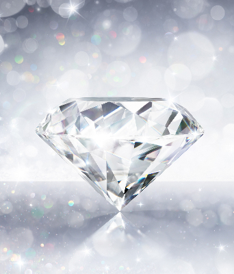 Store intérieur fenêtre en diamants