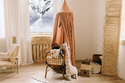 Store intérieur fenêtre en diamants