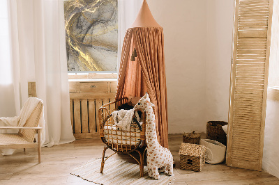 Store intérieur fenêtre en matière première décorative