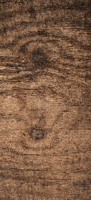 Store intérieur fenêtre en bois foncé
