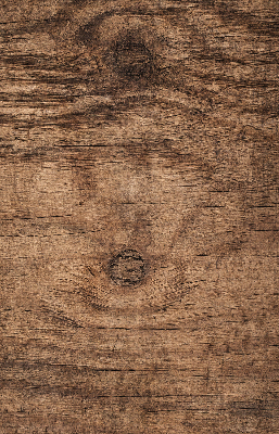 Store intérieur fenêtre en bois foncé