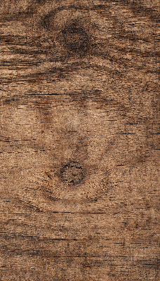Store intérieur fenêtre en bois foncé