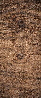 Store intérieur fenêtre en bois foncé