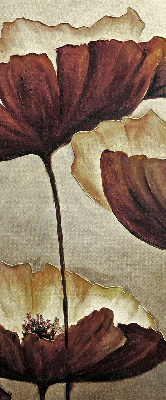 Store enrouleur à fleurs