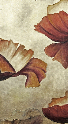 Store enrouleur à fleurs