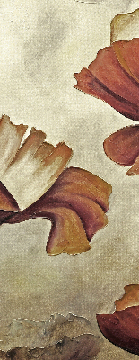 Store enrouleur à fleurs