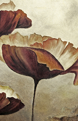 Store enrouleur à fleurs