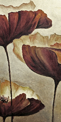 Store enrouleur à fleurs
