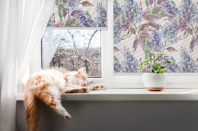Store intérieur de fleurs d'été