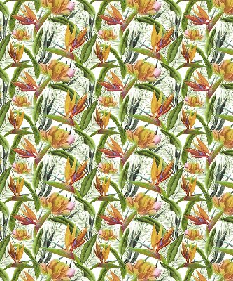 Store enrouleur pour plantes exotiques