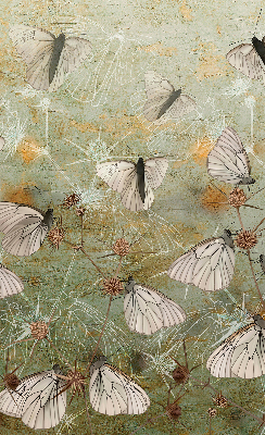 Store intérieur fenêtre Papillons dans la prairie