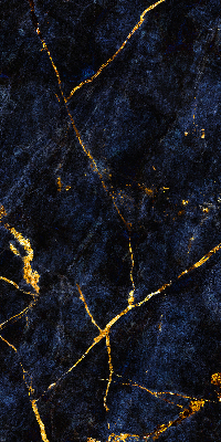 Store enrouleur en marbre bleu marine