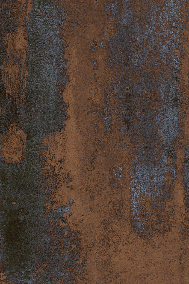 Store intérieur en tôle rouillée