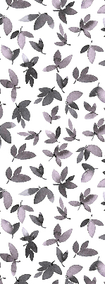 Store enrouleur à feuilles rose foncé