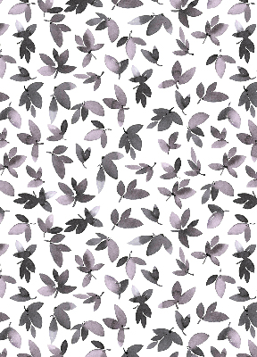 Store enrouleur à feuilles rose foncé