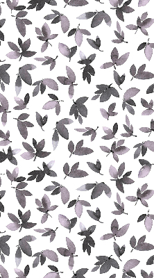 Store enrouleur à feuilles rose foncé